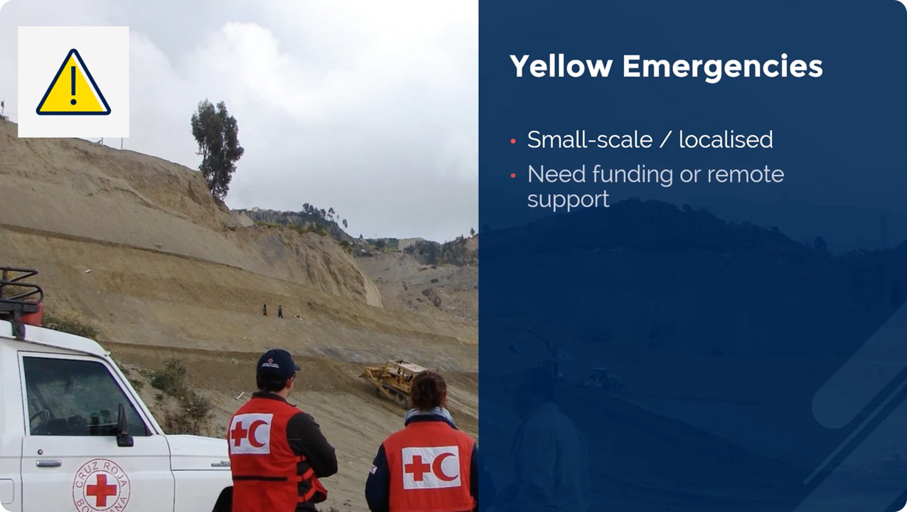 Screenshot from e-learning module on protecting child welfare